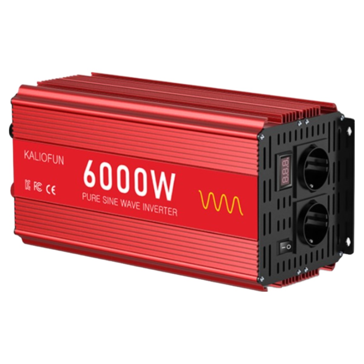 순수정현파 인버터 220V 60Hz KC인증 차량용 캠핑용 가정용 태양광 전원 변환기 6000W 384,000원