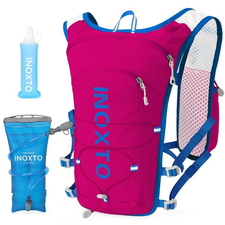 IX INOXTO 러닝 하이드레이션 조끼 백팩 경량 단열 팩 15L 워터 블래더 백 데이팩 하이킹 트레일 사이클링 레이스 마라톤용 여성 남성용 57,900원