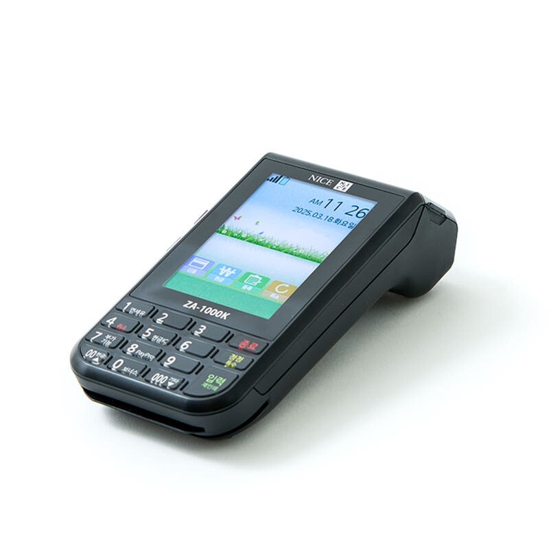 나이스 관리비없는 무선 휴대용 신용카드단말기, 1개, ZA-1000K 1,000원