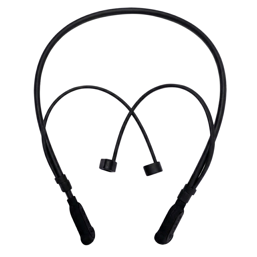 더조은셀러 런닝 마스터 넥밴드 분실방지 스트랩 실리콘 갤럭시 버즈3 프로 FE 호환, 1개, 블랙, 갤럭시 버즈3/3프로/3 FE(공용) 13,500원