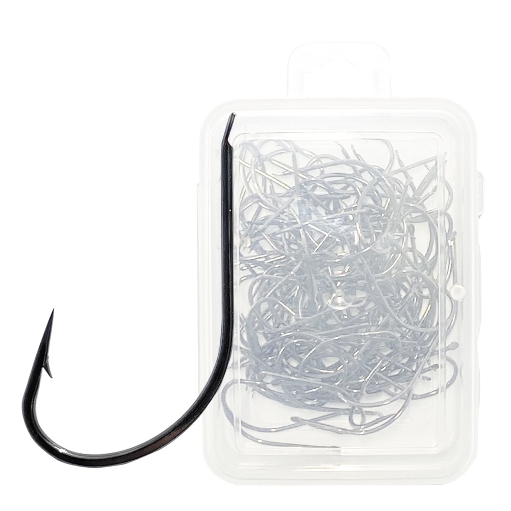 씨케이 / 마스 메바루 훅 / 볼락 전용 바늘 / 가늘고 예리한 바늘 / 블랙 메탈 색상 NSB / 표준 사이즈의 바늘 / 덕용 100개 입 / 전용 케이스 제공, 100개입, 1개 7,580원