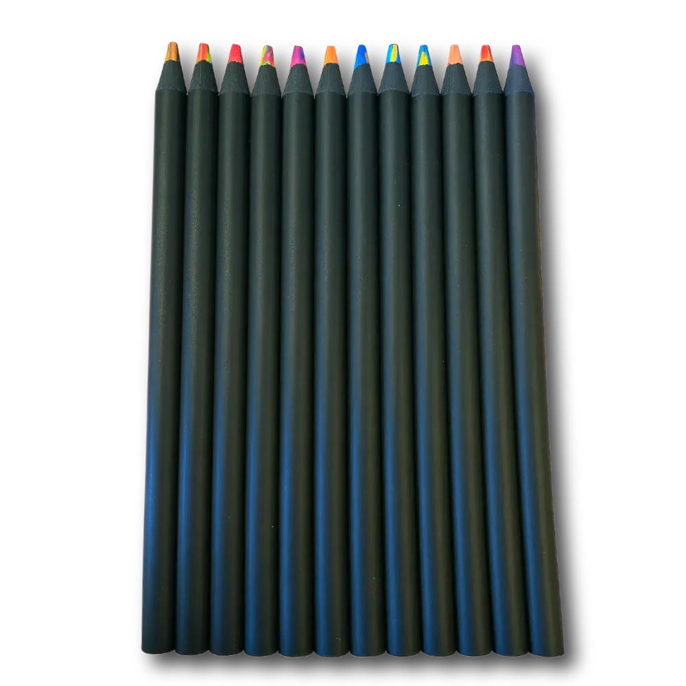 레아채 무지개 혼합 색연필, 1개, 12색 13,100원