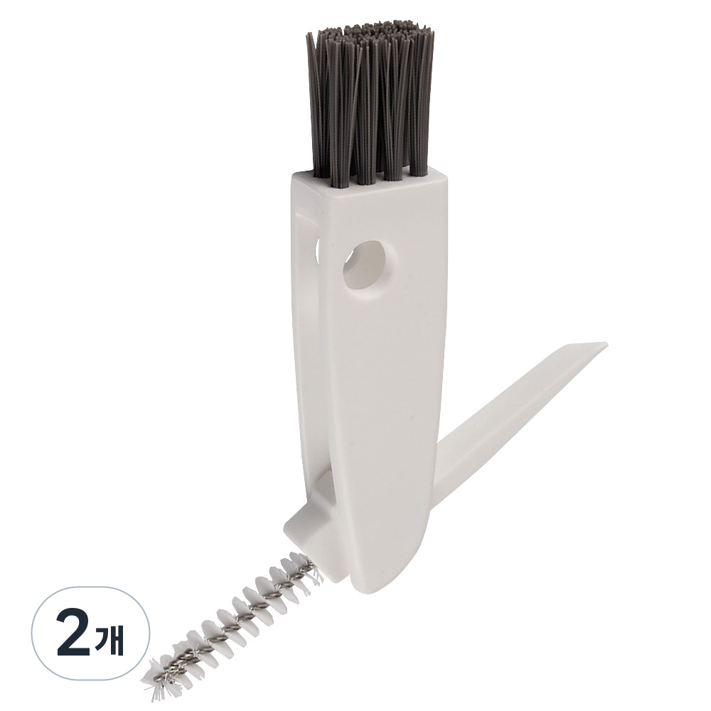 텀블러 세척 솔 뚜껑 틈새 브러쉬 젖병 다용도, 2개, 텀블러세척솔 8,430원