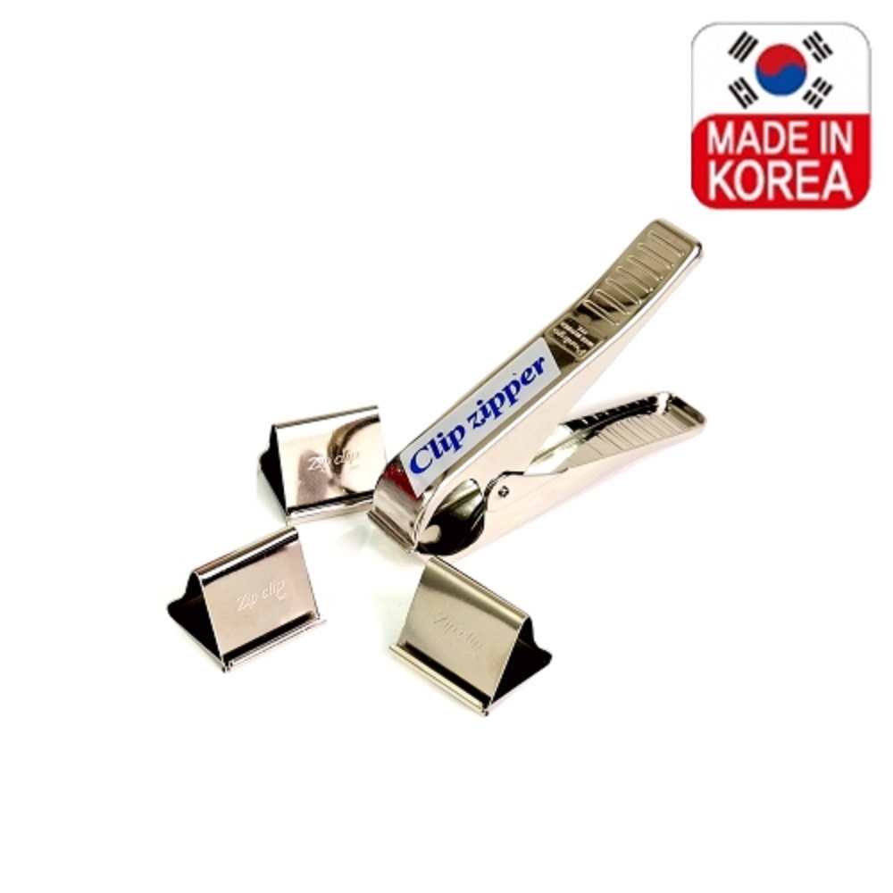 문구랑만들기랑 클립 종이 집게 바이하츠 짚크립 특대2호 CZXL2 300매 짚크립날+기계 12,190원