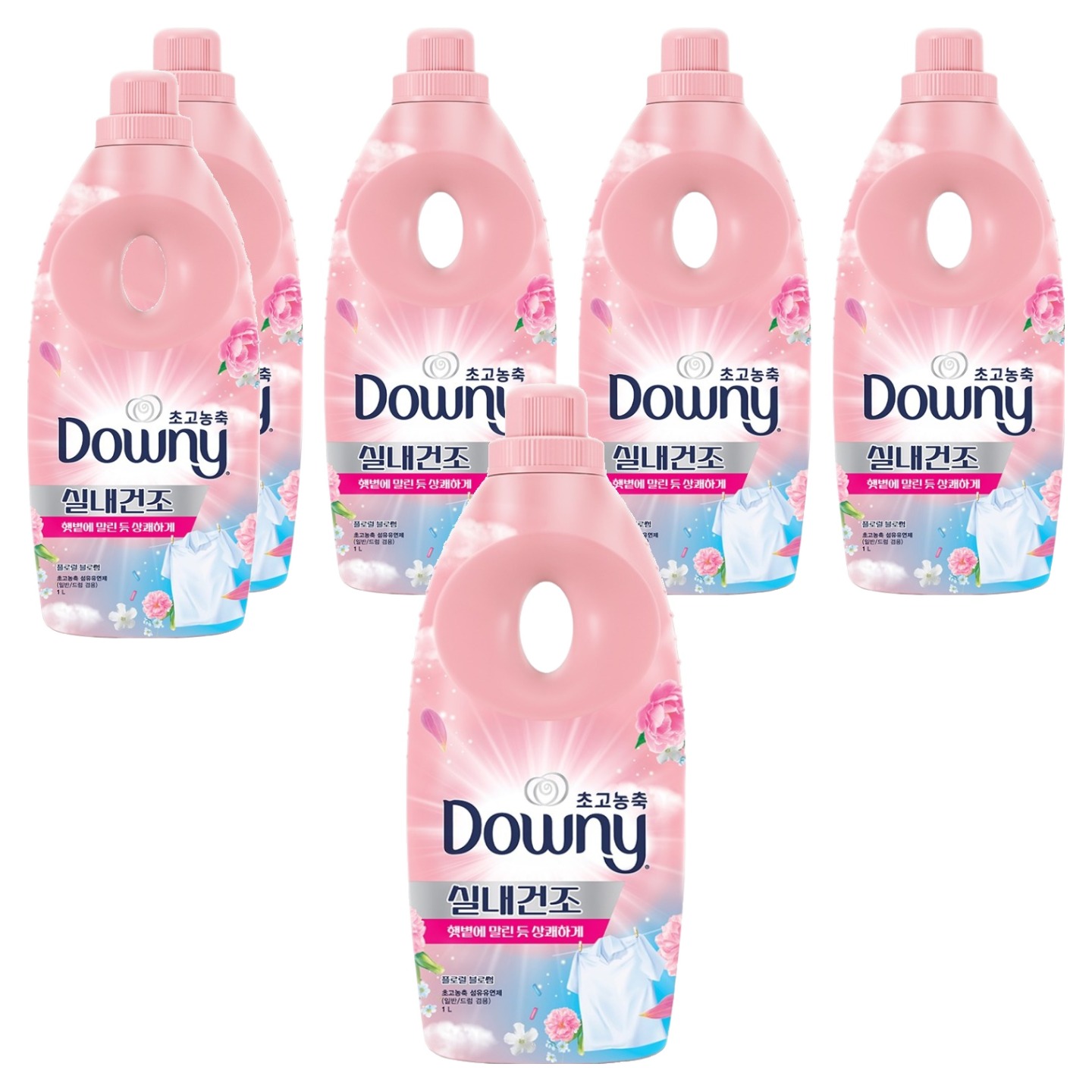 다우니 실내건조 초고농축 섬유유연제 플로럴 블로썸 본품, 1L, 1개입, 6개 34,920원