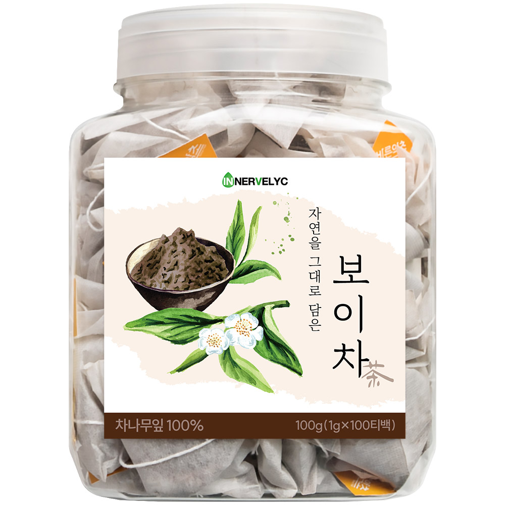 이너블릭 보이차 1500만 티백 판매 돌파 PLA 친환경 필터 17,910원