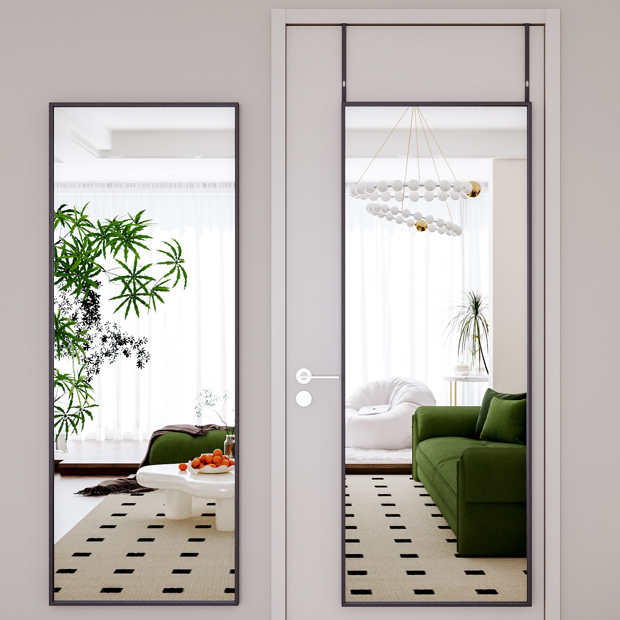 뷰티피크 문걸이 전신거울 40*125cm 43,900원