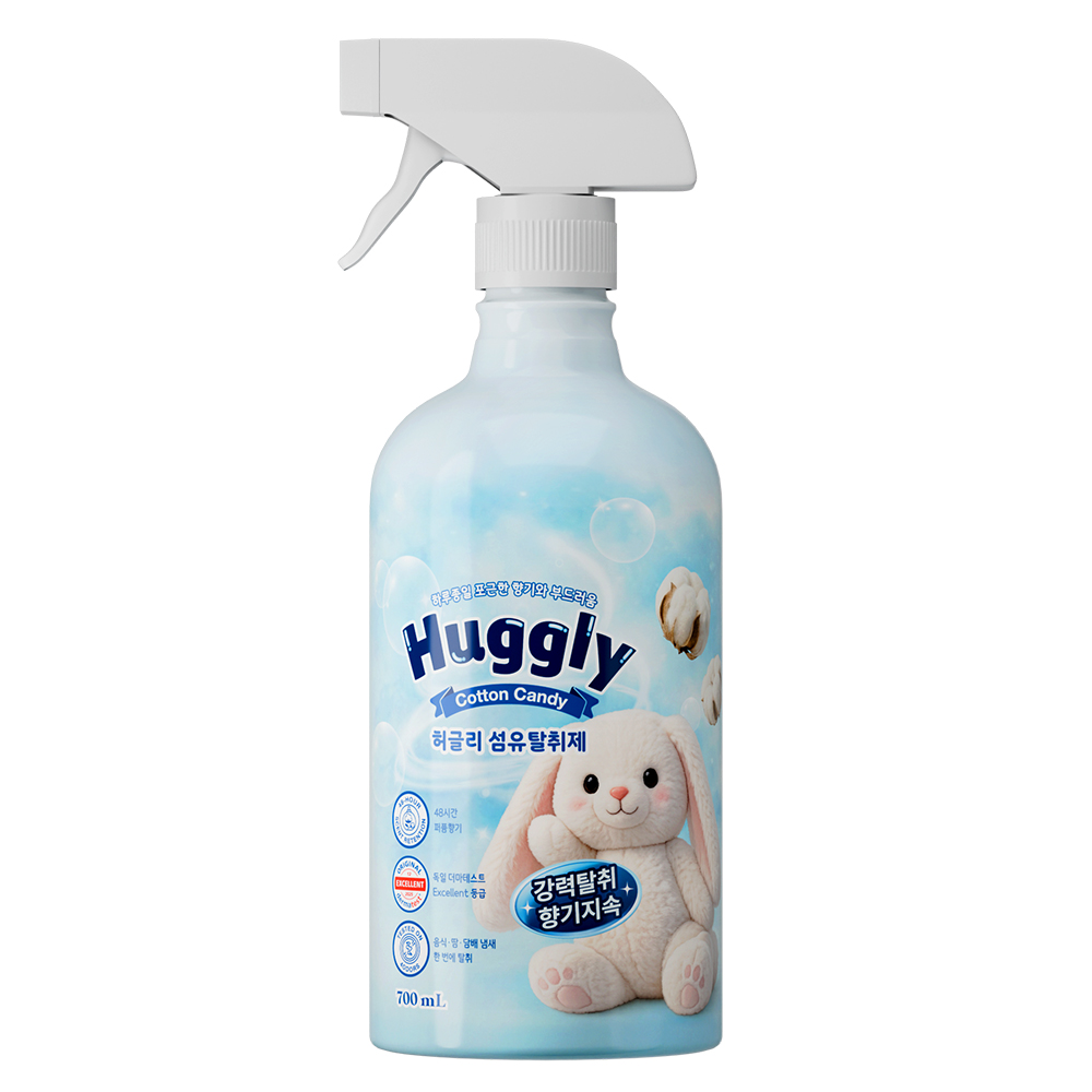 허글리 코튼캔디 대용량 섬유탈취제 본품, 1개, 700ml 8,900원