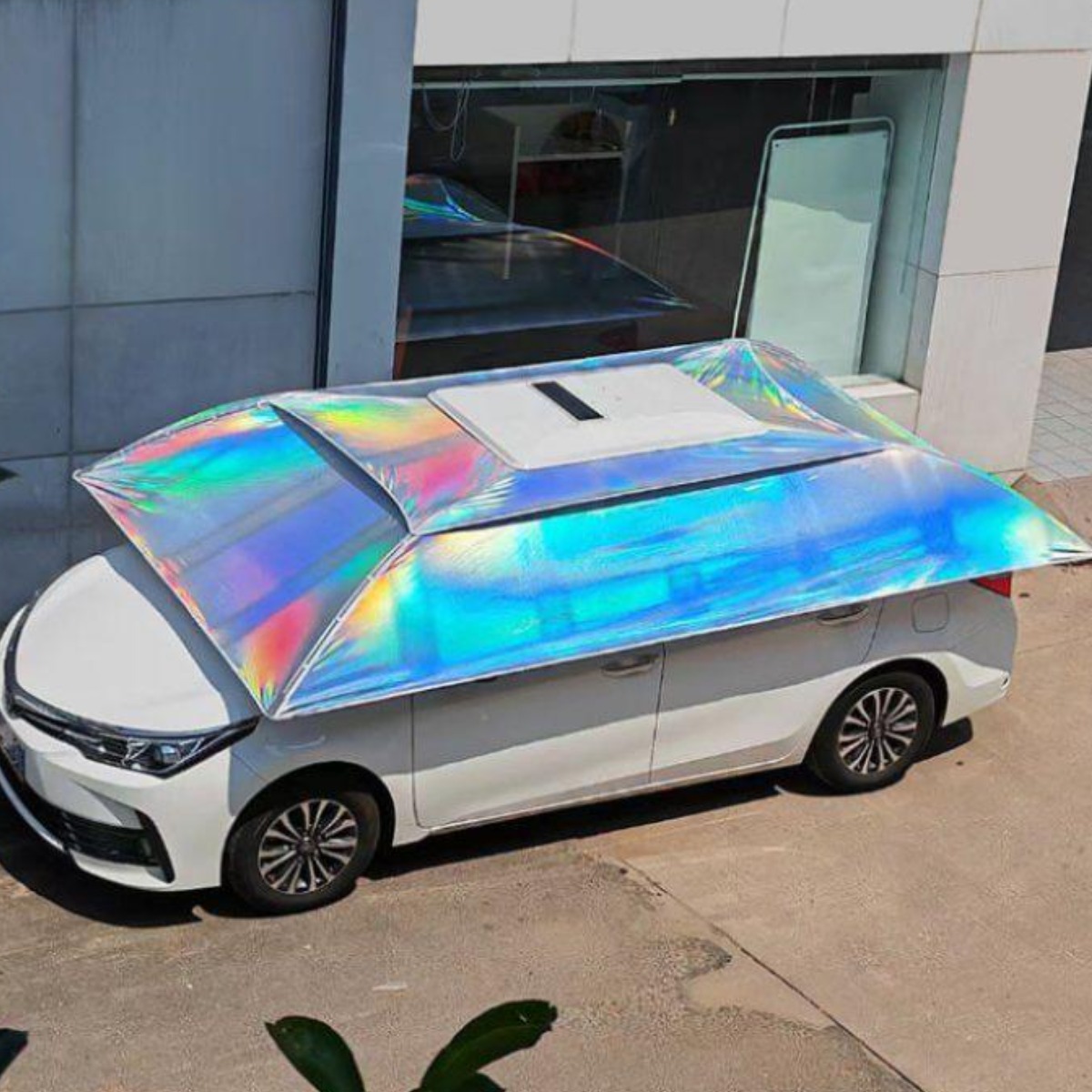 제이베니-325 차량우산 자동 햇빛가리개 리모콘 차양막 차량그늘막 파라솔 전자동 태양광 원격제어 1,747,100원