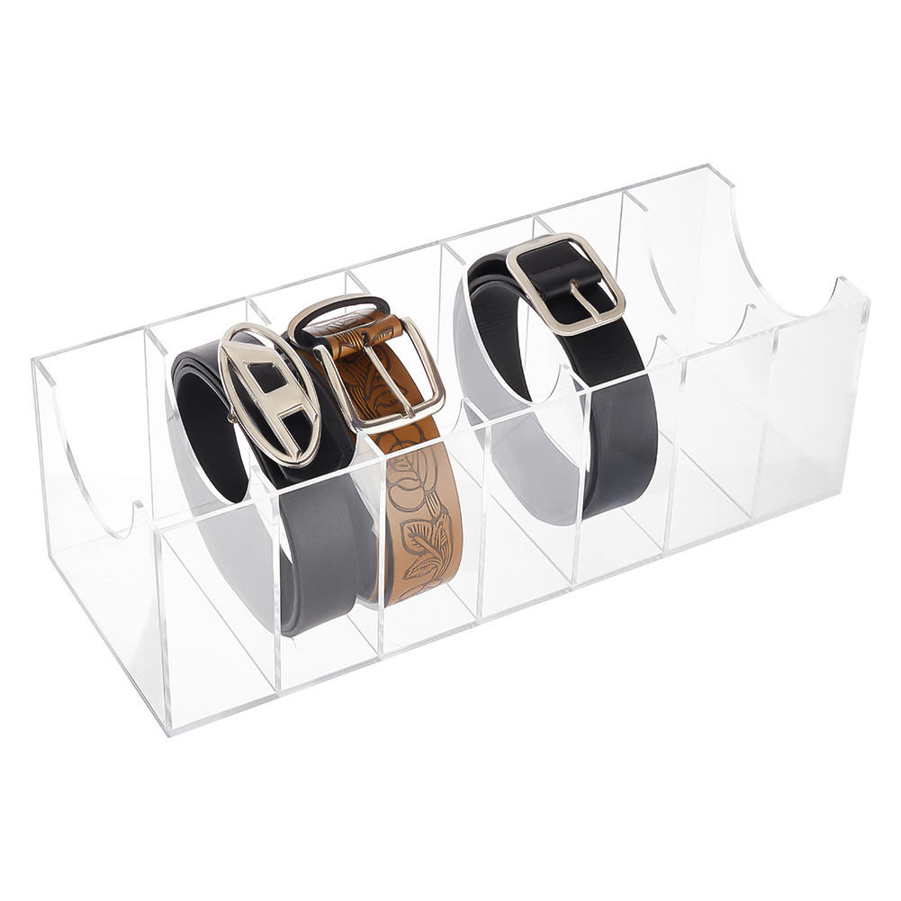 아크릴 투명 벨트 전시함 수납함 옷장 수납 용품 매장 상품 전시, 7구 32,550원