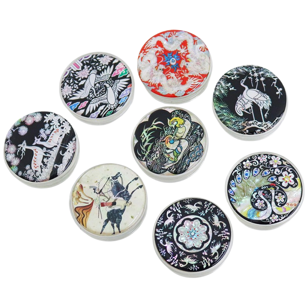 자개 민화 그립 톡홀더 (동물) 나전칠기 스마트톡 핸드폰 거치대 맥세이프 국립중앙박물관굿즈 11,000원