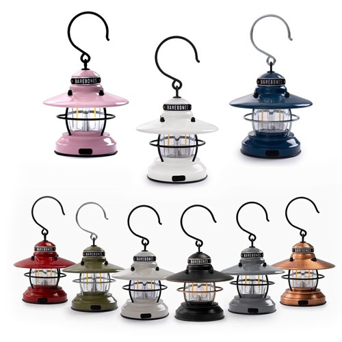 베어본즈 에디슨 미니 랜턴 (9컬러) LED 엔틱 감성 캠핑 조명 인증서포함 29,000원