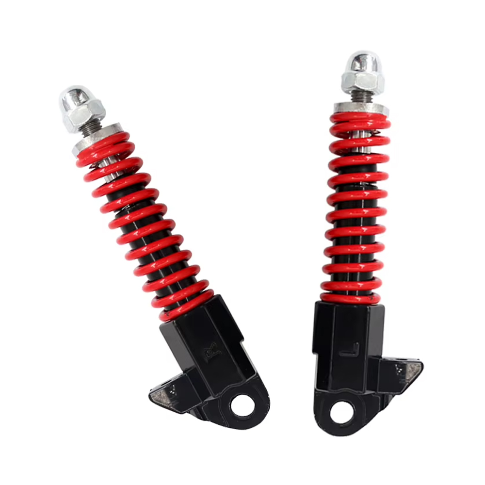 데일리쇼핑 전동킥보드 자전거 8인치 앞쇼바 세트판매 17mm 볼트 프론트 서스펜션 수리 부품, 1세트, 레드 16,000원