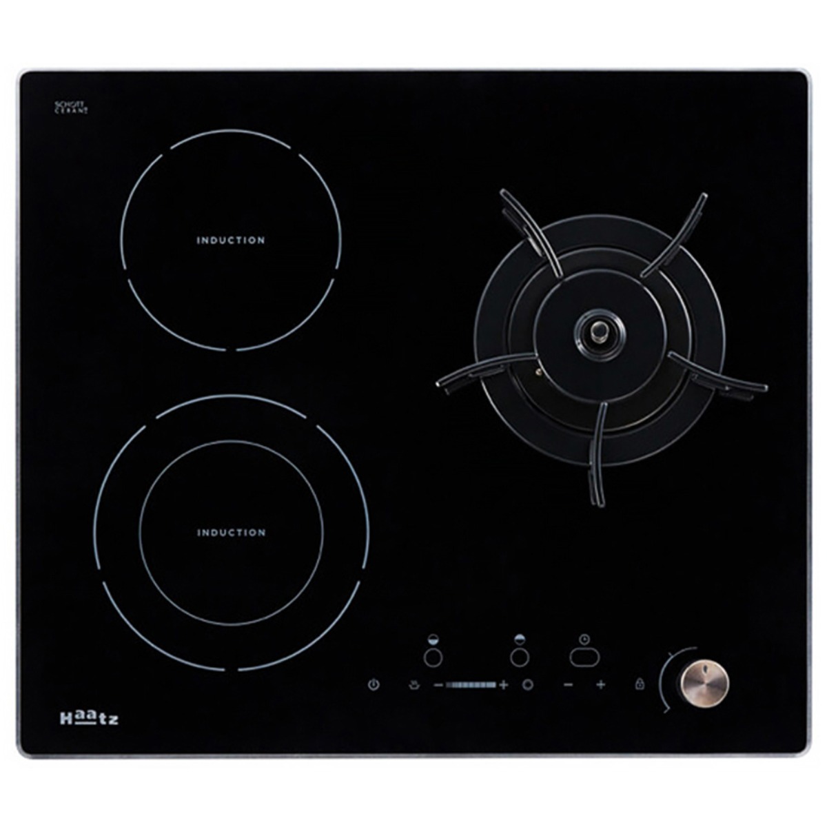 하츠 하이브리드 3구 GIC-3601GAH 인덕션 가스레인지 빌트인쿡탑 910,000원