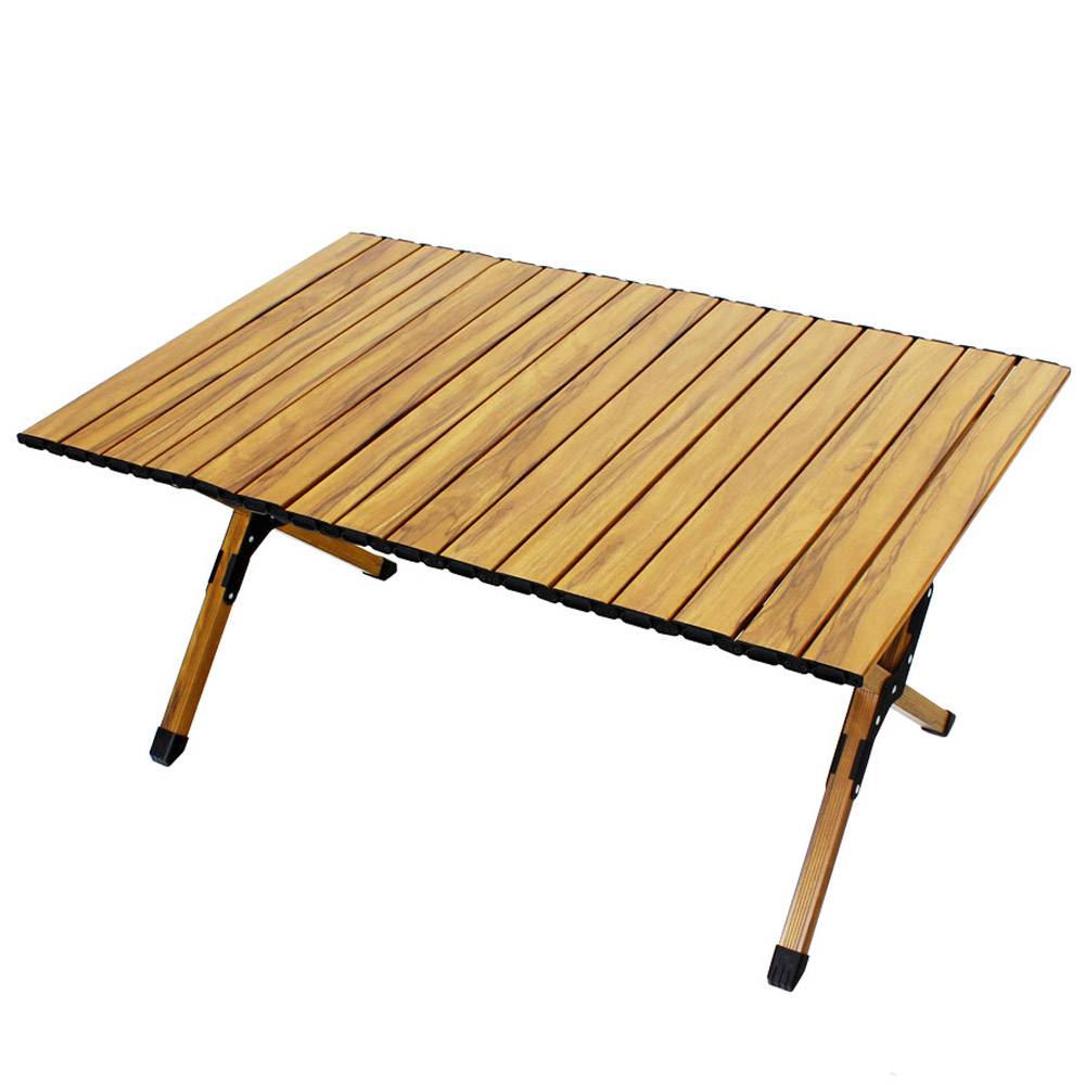 크로퍼스 알루미늄 야외 캠핑 접이식 경량 롤 테이블 중형, 네츄럴 48,600원