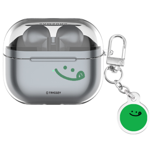 와글와글 버즈라이브/버즈3/버즈3프로 클리어 케이스 +아크릴 키링 세트, 와글와글-꾸러기, 버즈3/버즈3프로 15,900원