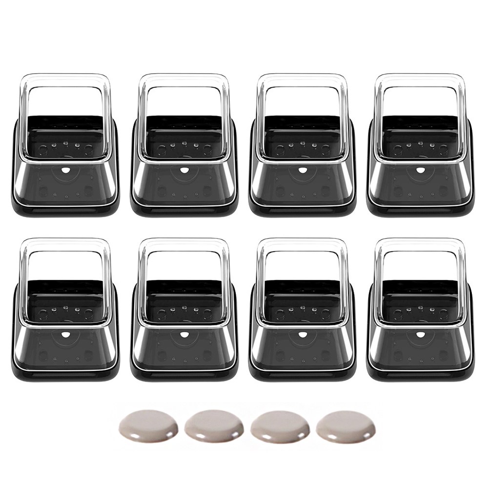 메리달 스무드 슬라이드 의자 발커버 카펫 마루 겸용 소음방지 다리캡, 8개 11,900원