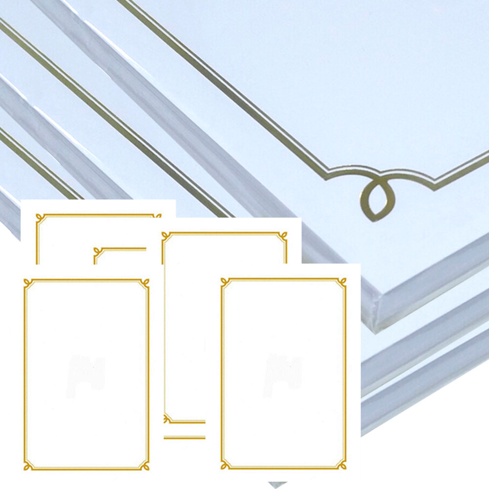 작은돼지꼬리 금박 상장용지 180g A4 100매입 SA-01 (5권묶음) 75,000원