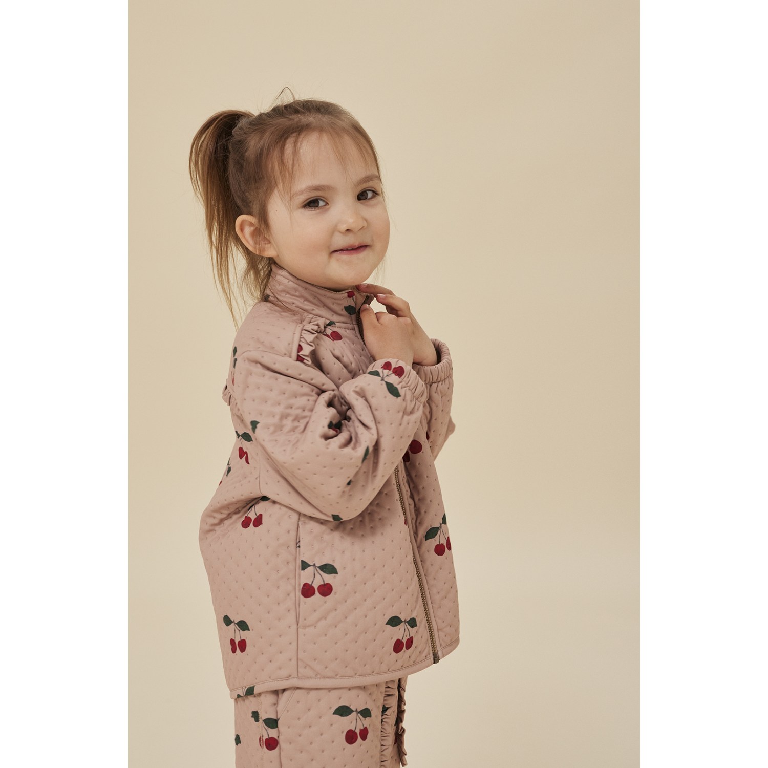 [KONGES SLOJD] 콩제슬레드 24SS 키즈 자켓 JERSEY THERMO JACKET (체리) KS100312 112,020원