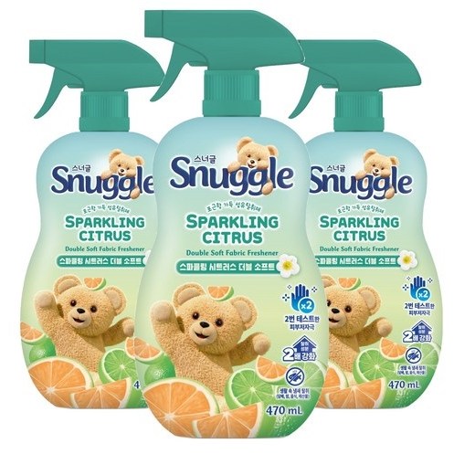 스너글 섬유탈취제 스파클링 시트러스 17,250원