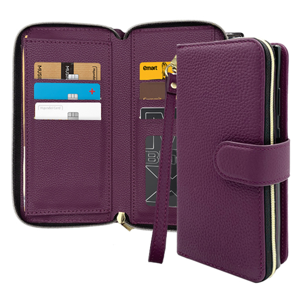 까미또 팔렛 천연소가죽 지퍼 월렛 다이어리 휴대폰 케이스 39,800원