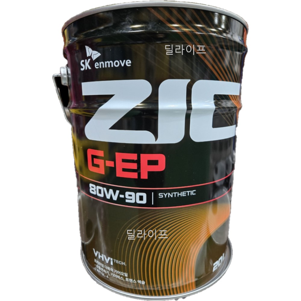 ZIC 지크 G EP 80W90 후륜기어 수동미션오일 20L 86,000원