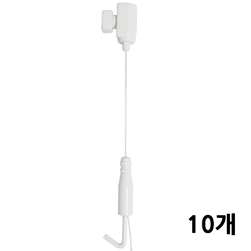 선반나라 벽면 레일 T형 걸이, 흰색, 10개 38,000원