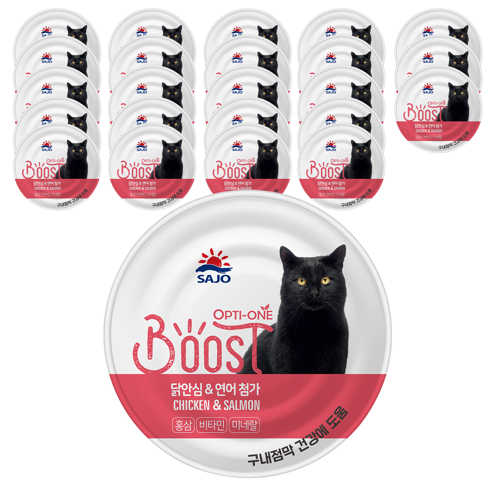 사조옵티원 고양이 부스트 간식캔 18,360원