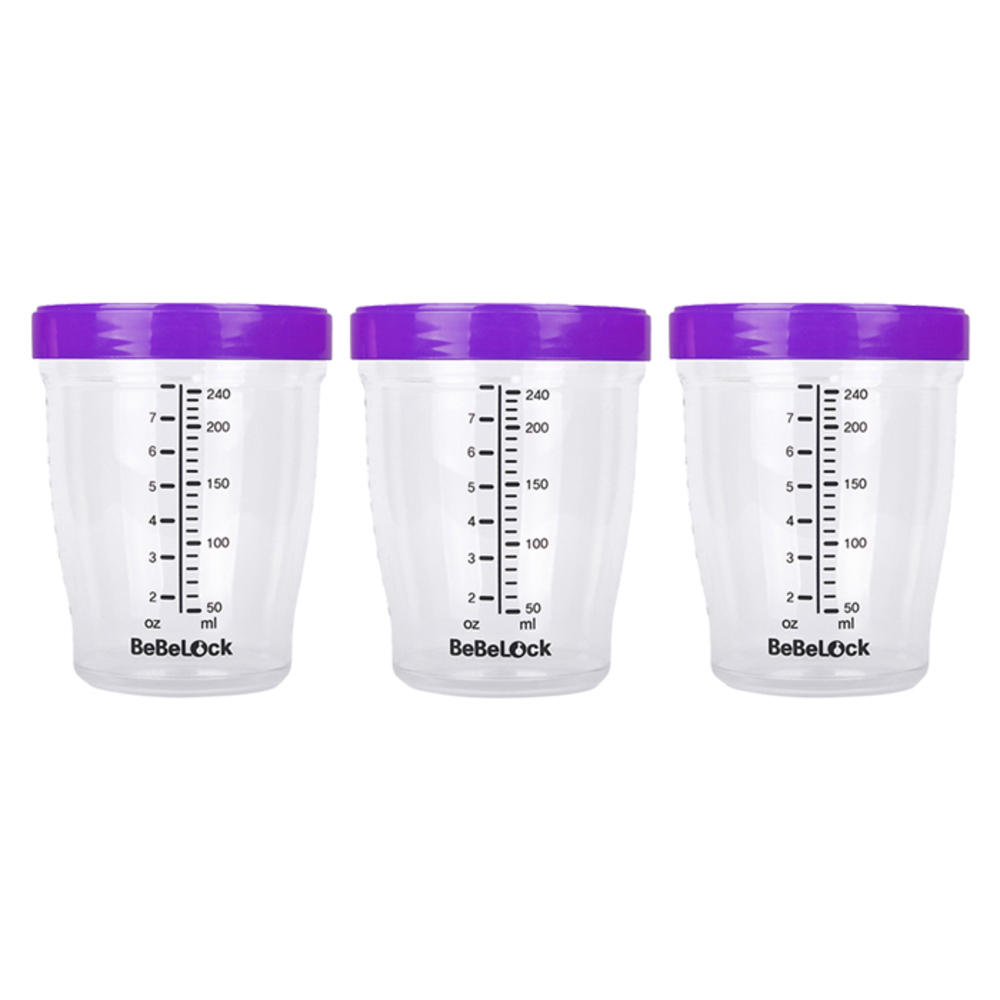 베베락 국산 프리미엄 트라이탄 이유식 밀폐용기 눈금형 7,100원