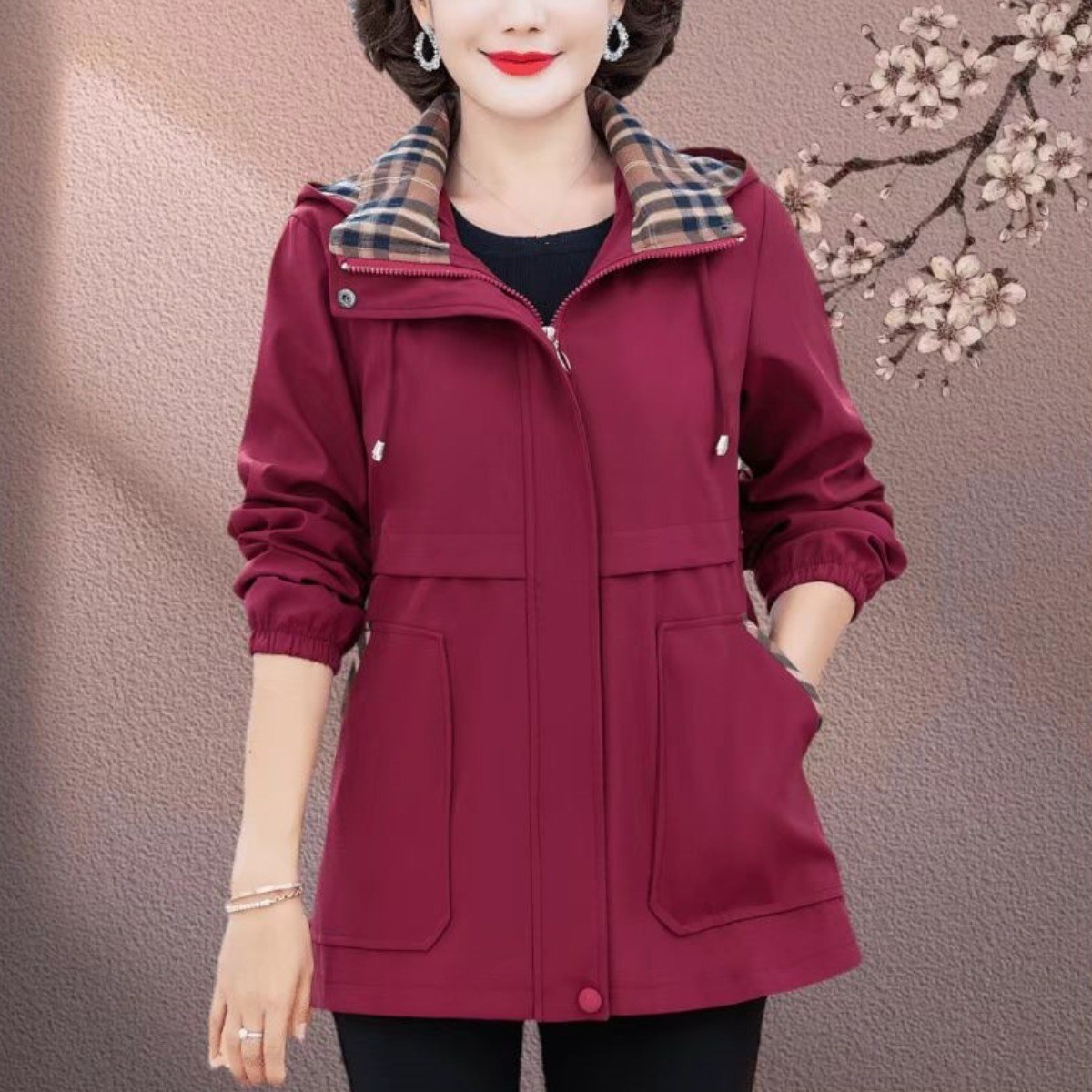 루스리더 여성 캐주얼 카라넥 자켓 아우터 V55 41,000원