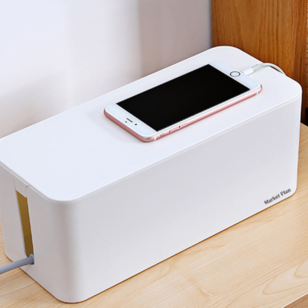 마켓플랜 심플 멀티탭 정리함 8,600원