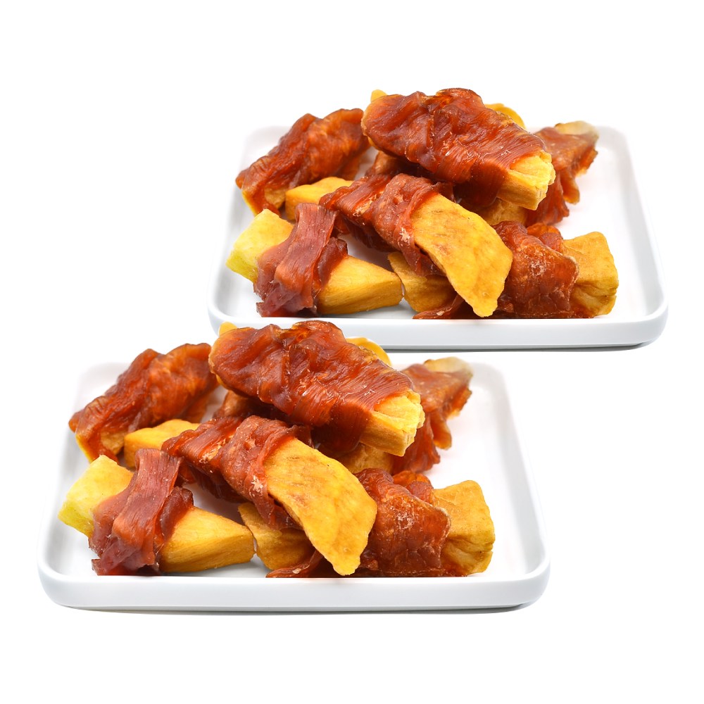 국내산 자꾸만 먹고 싶어지는 고구마와 치킨이 함께 치고말이 _ 면역력 장건강에 좋은 강아지수제간식 90g, 2개, 90g, 치고말이 14,700원