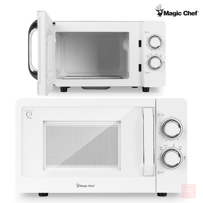 20L 전자레인지 회전판 없는 무회전 플랫방식 자동조리 다이얼 6단계 출력조절 전자렌지 전자랜지 화이트 110,000원