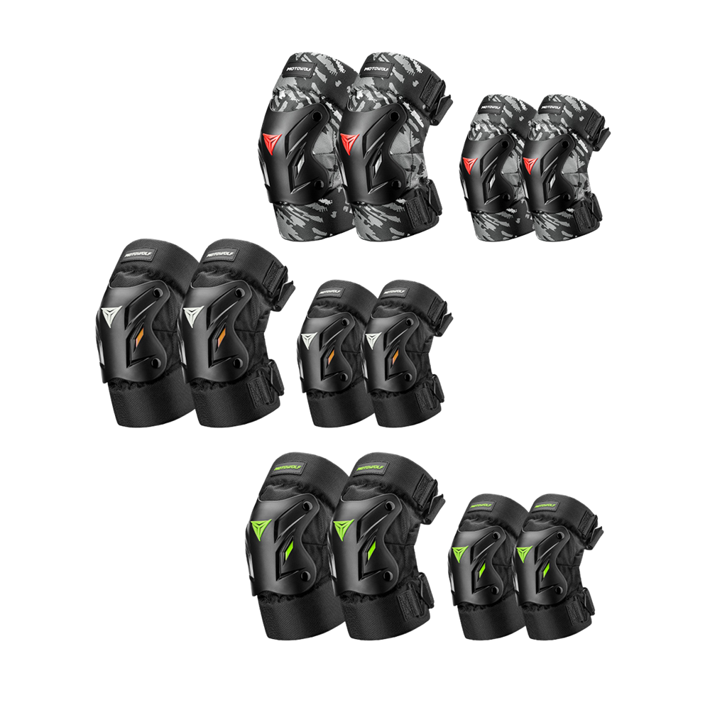 모토울프 오토바이 무릎 팔꿈치 보호대 세트 버클타입 바이크 전동휠 킥보드 34,900원