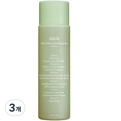 아비브 어성초 카밍 토너 스킨부스터, 200ml, 3개 30,600원