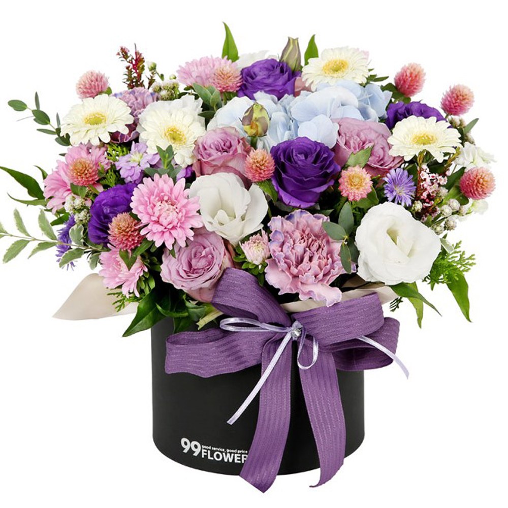 99플라워 (당일수령) 별 품은 새벽 [ST-B492] 기념일 선물 꽃 장미 꽃배달서비스 당일배송 꽃다발 65,000원