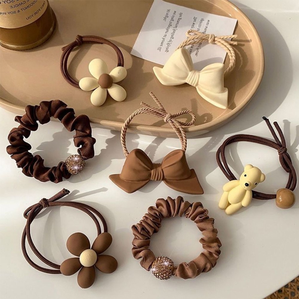 앞날앤 여성 데일리 곱창 머리 고무줄 끈 9,290원