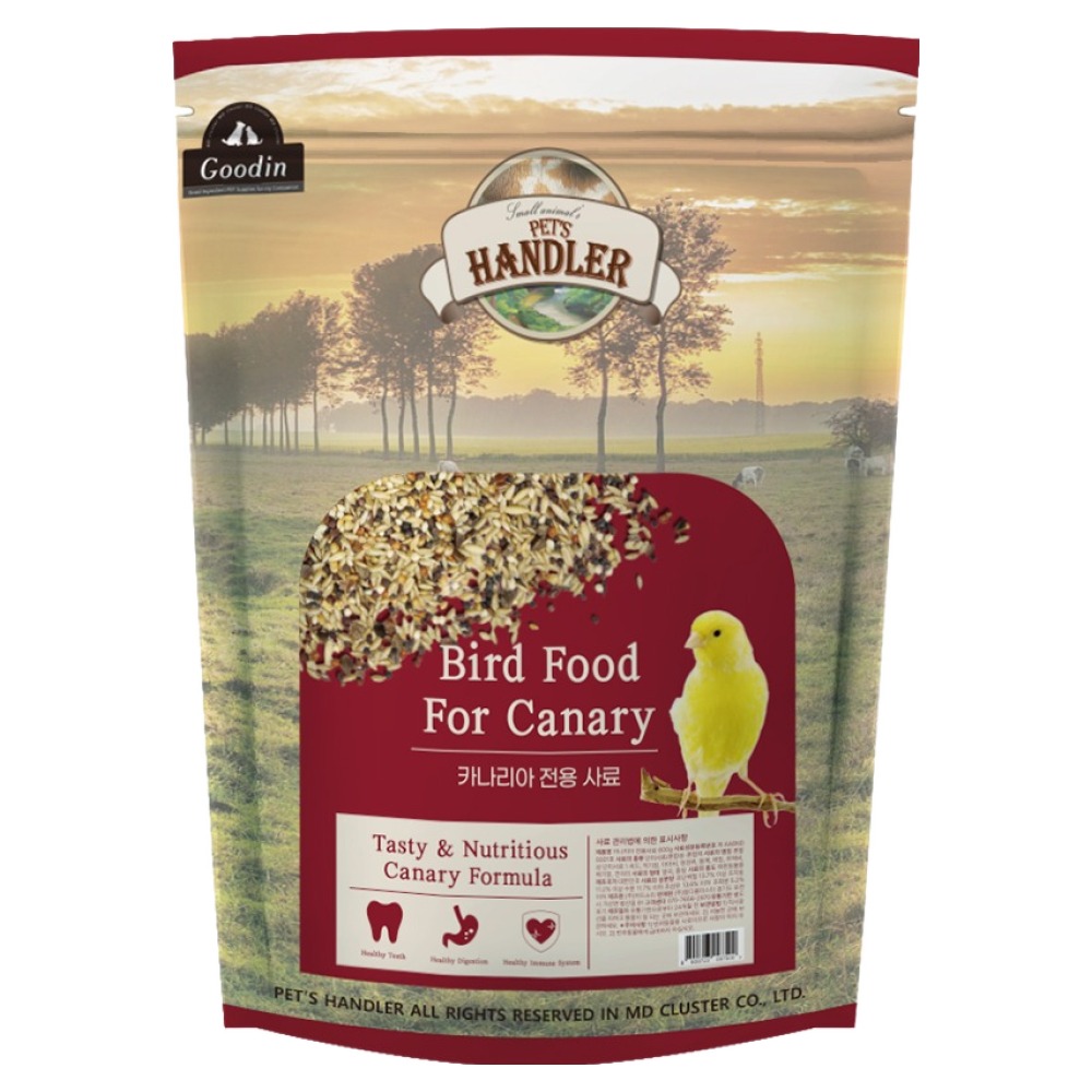 펫츠핸들러 조류 카나리아 전용사료, 600g, 1개 4,150원