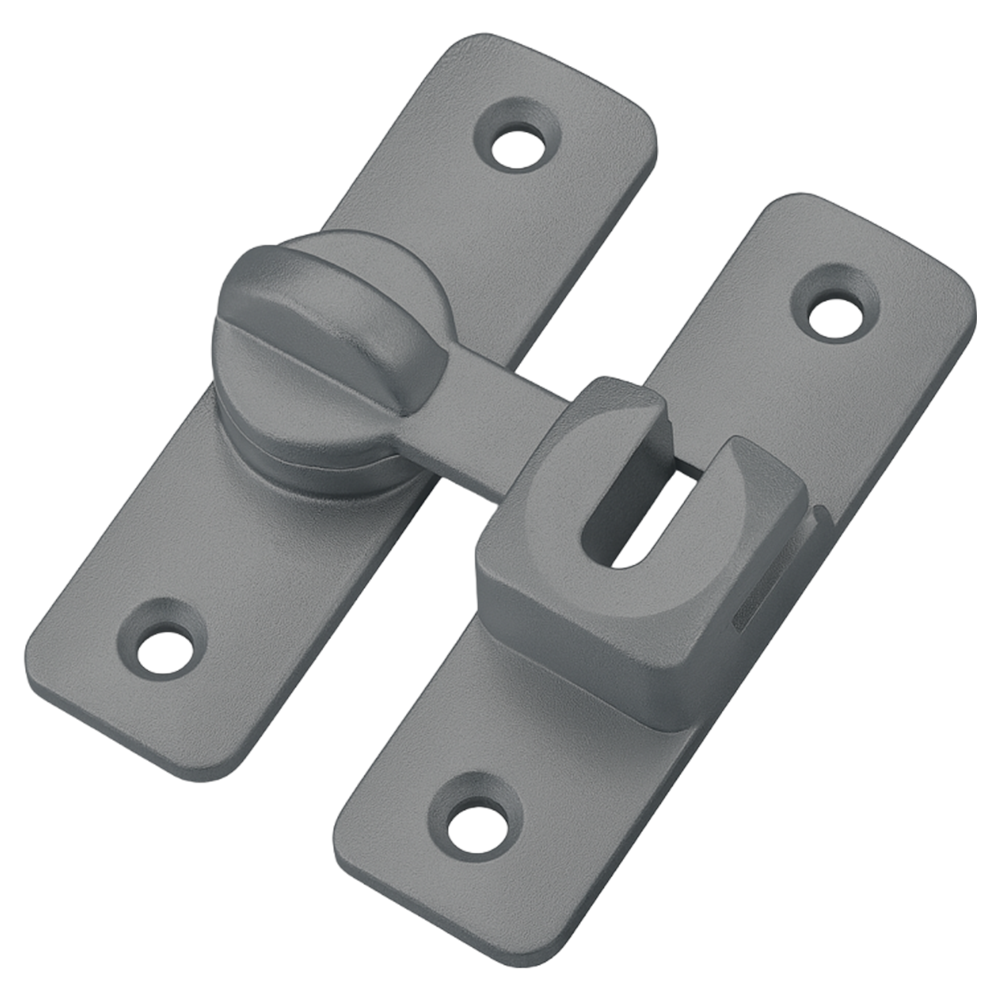 내집클로버 세이프락 무타공 문 이중 잠금장치 걸쇠, 1개, 그레이 7,900원