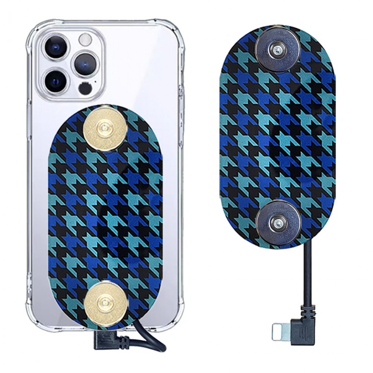 인씨네 오토바이 배달대행 범퍼 투명 젤리케이스와 아크릴블루 8핀 충전패드 딱판 찍판 자석거치대 충전용 19,820원