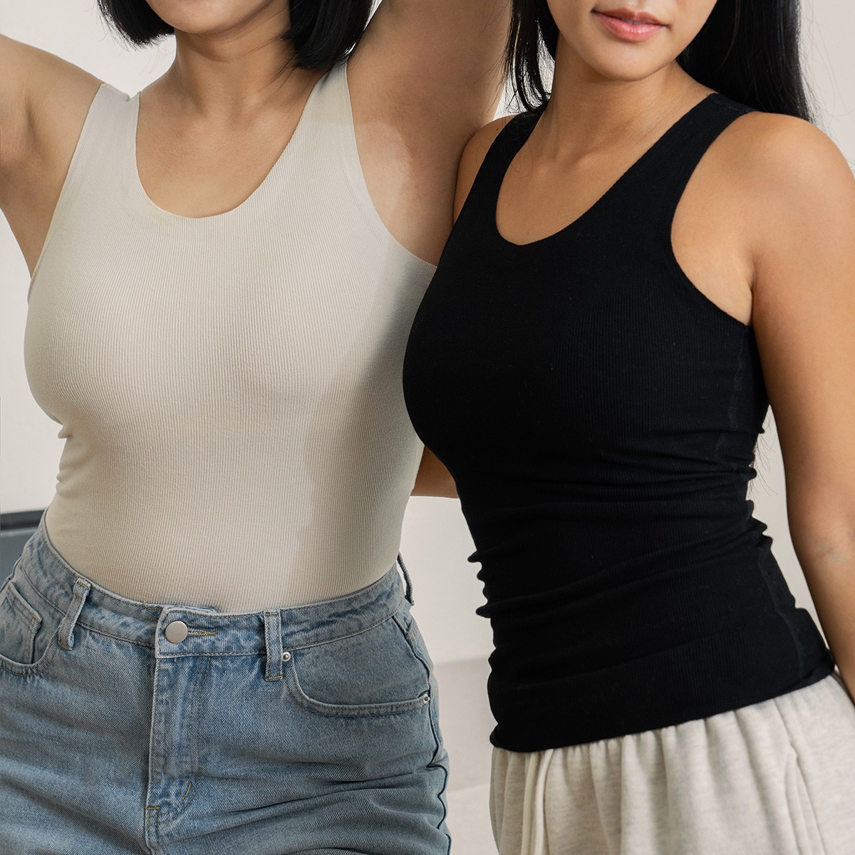 마른파이브 히트터치 에어웜 브라탑 기모 나시 38,500원