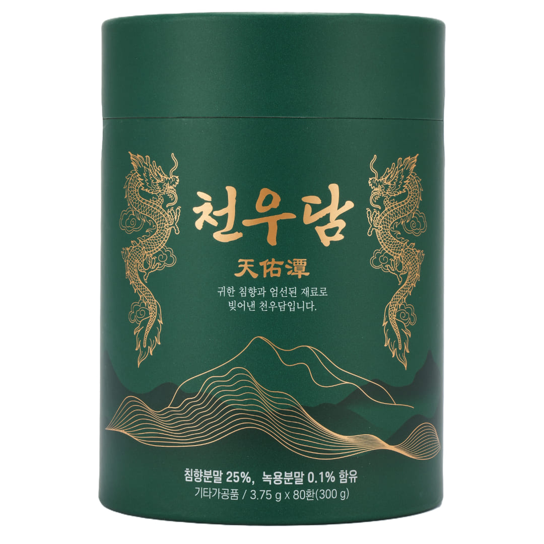 [수침향 25% 80환] 천우담 명품 침향환 84,000원