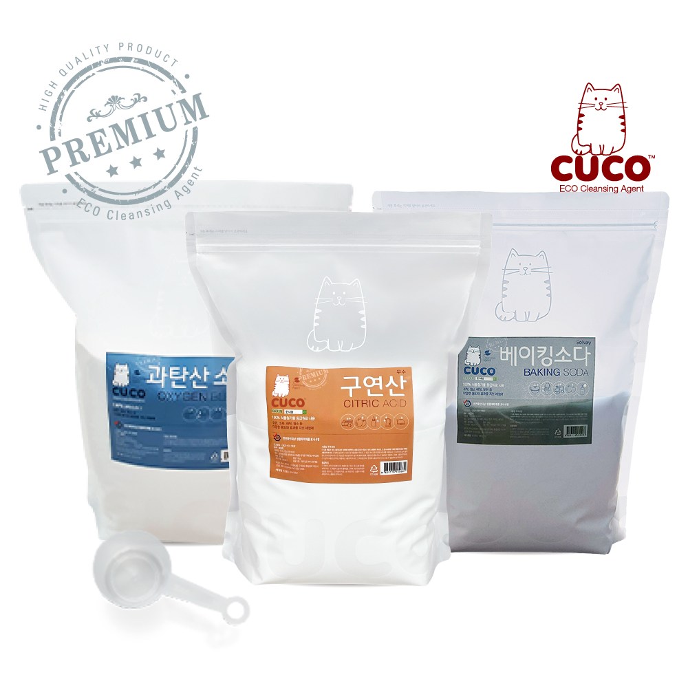 한내음 CUCO 5kg 프리미엄 3종 세트 (과국+베유+구무) 31,300원