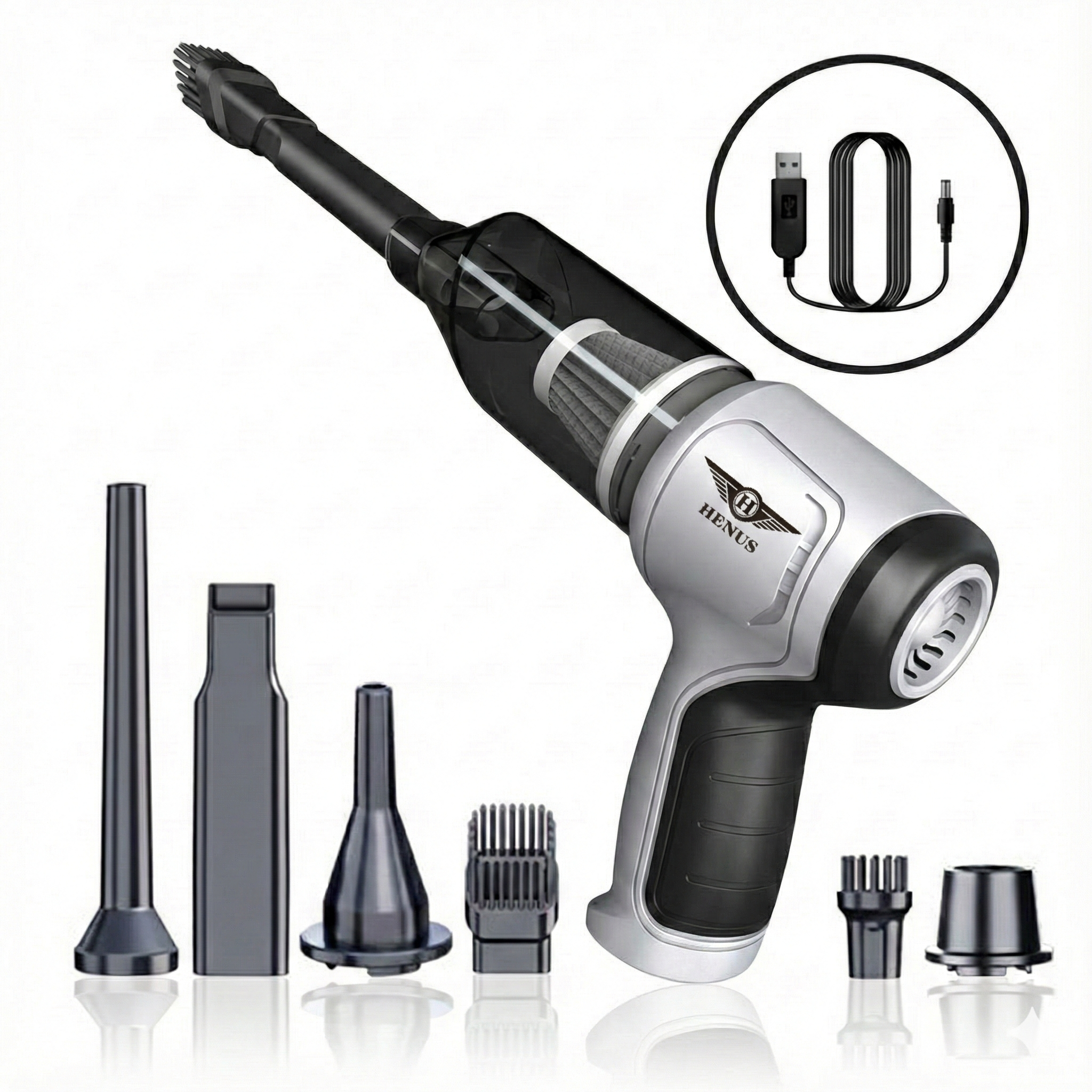 차량용 청소기 무선 에어건 초강력 미니 핸디 청소기 19,970원