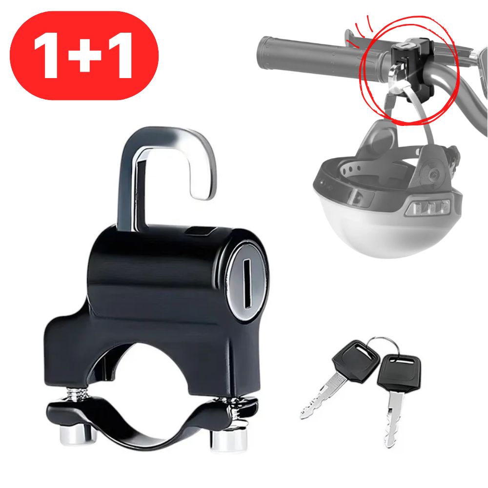 로니베이 오토바이 헬멧 도난방지 잠금장치 헬멧락 핸들 잠금걸이 9,900원