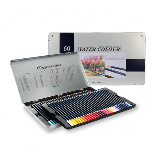 문화 수채화 색연필 학습용/전문가용 60색 35,200원