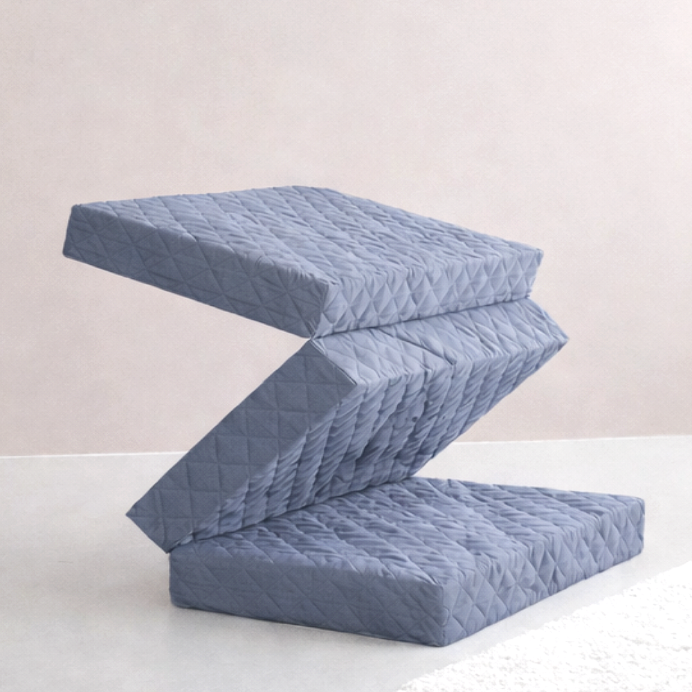 국내제작 3단 접이식 바닥 토퍼 매트리스 두께 8cm/14cm 네스트슬립 47,890원