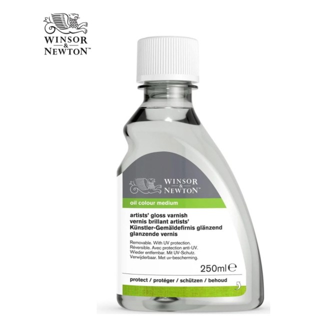 윈저앤뉴튼 프로페셔널 광택 바니쉬 250ml/ ARTISTS GLOSS VARNISH 19,000원