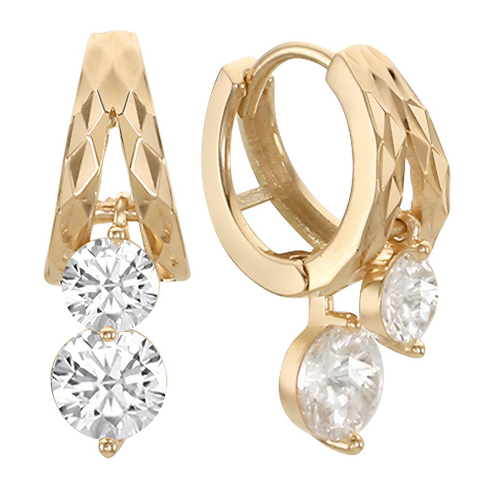 레베르 데일리 무드 여성 링 귀걸이 14K 골드핀 원터치 귀걸이 9,980원