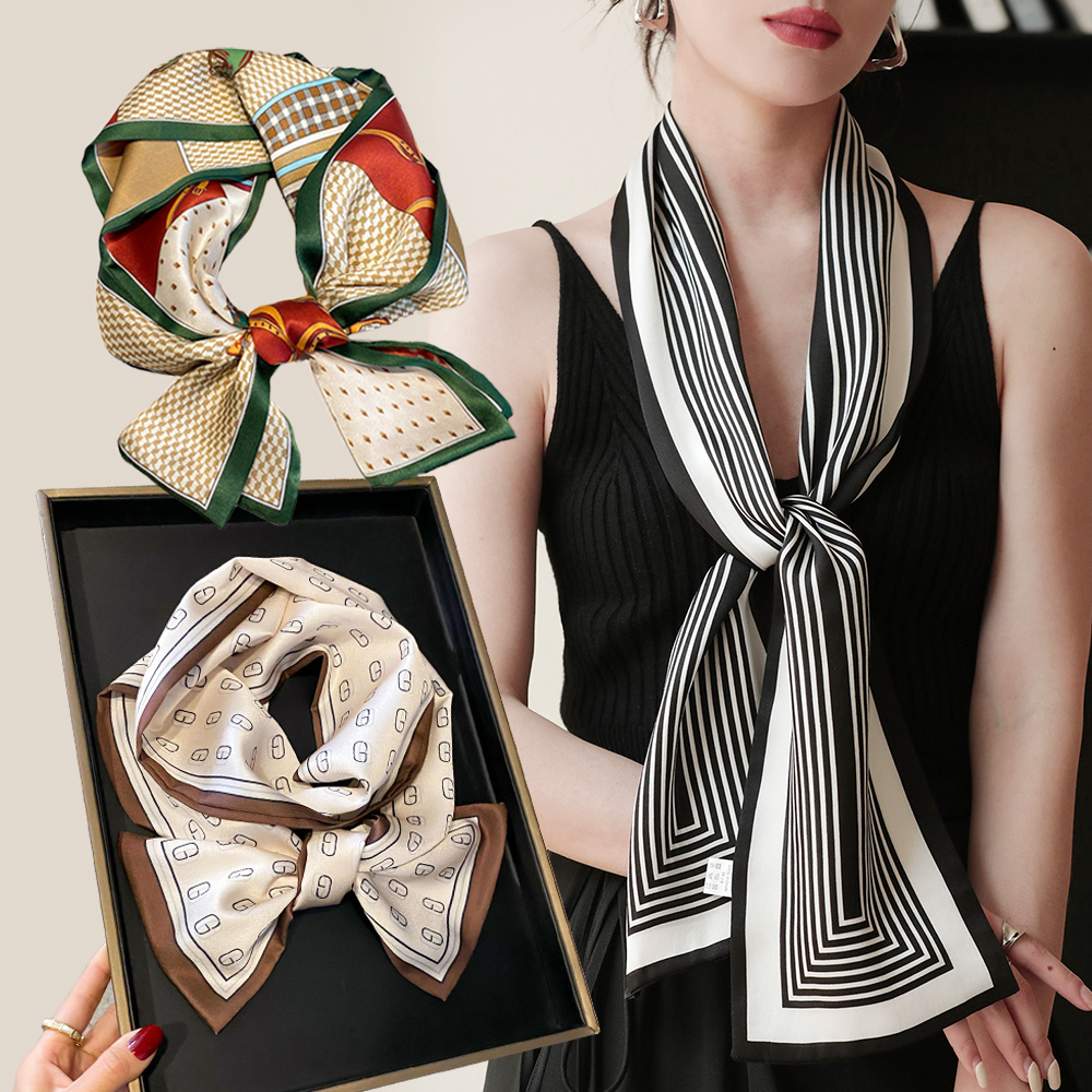 무식이네 여성용 고급 슬링 패션 롱 스카프 3종 세트 B102 8,900원